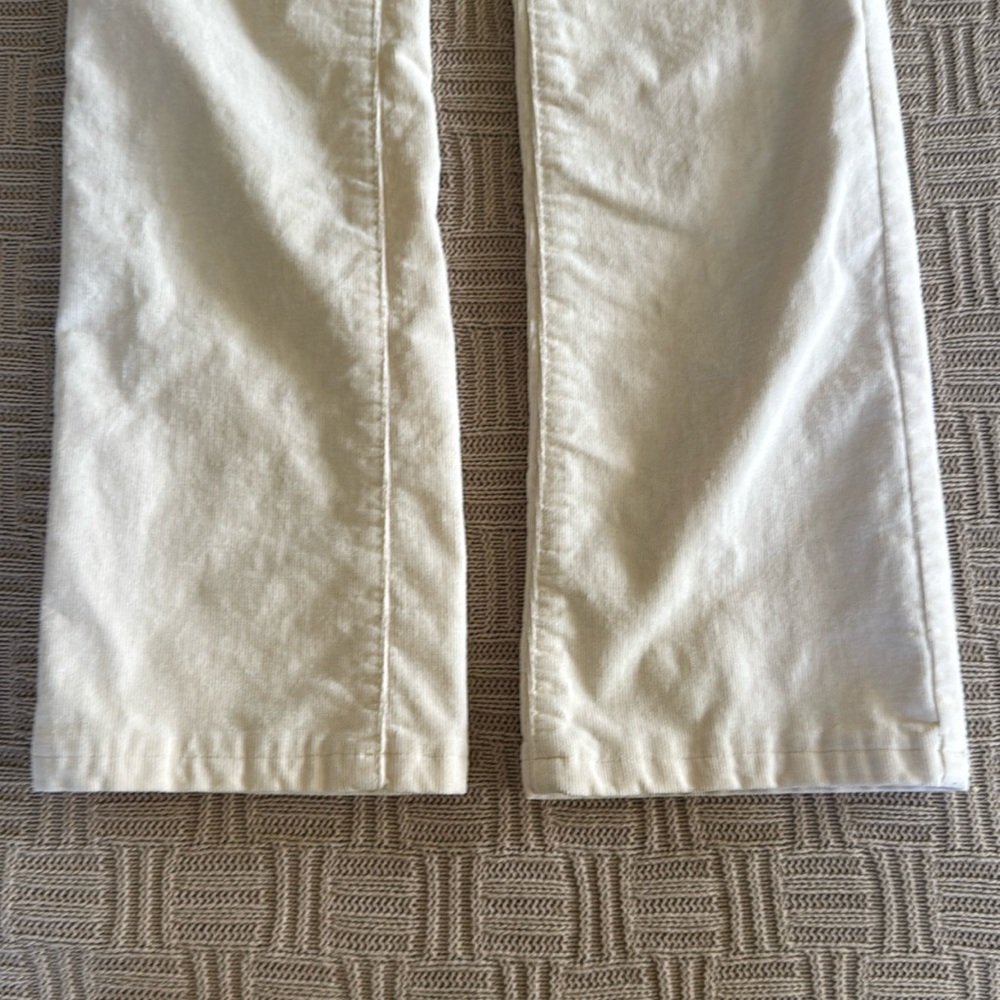 Levi's Off White/Cream Boot Cut Pants - Picture 12 of 16
